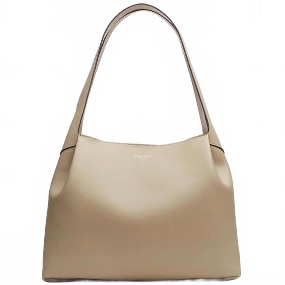 Rag & Bone Slade Calf Leather Tote Bag Tan Greige NWOT